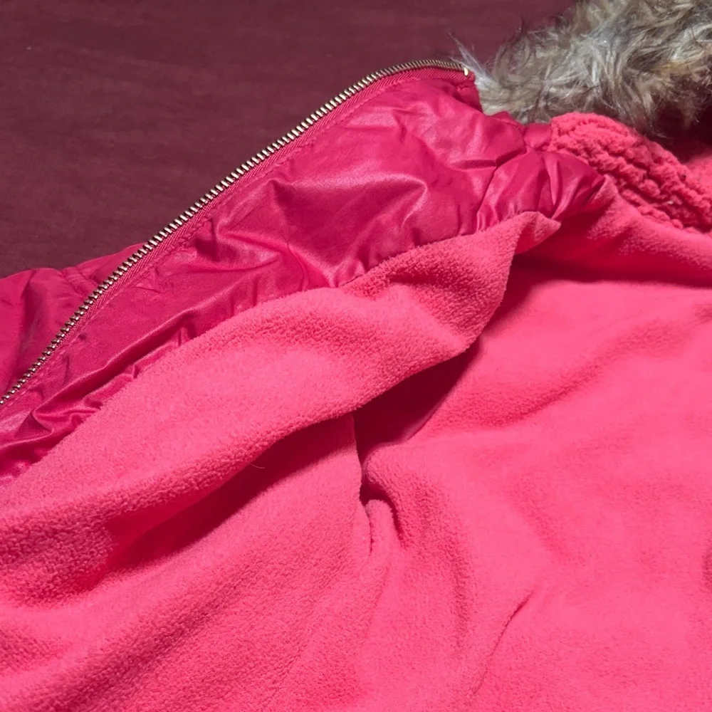 Old Navy Kids Fuchsia Puffer Jacket